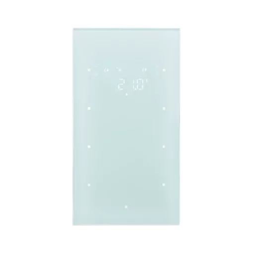 BERKER 75643030 KNX üveg érintőpanel | 3-csatornás, RTR | poláris fehér üveg