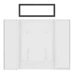   BERKER 75900081 Feliratozómező tapintásérzékelőkhöz B.IQ | 4-csatornás