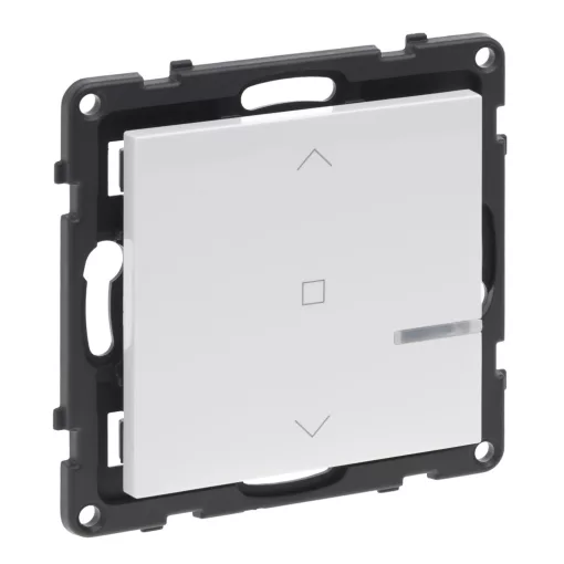 LEGRAND 765639 feliratozható tapintásérzékelő SEANO with Netatmo | 1-csatornás, nyilak | ultrafehér