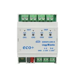 LINGG&JANKE 77611SEC KNX Secure | 4-csatornás 1-10V