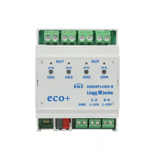LINGG&JANKE 77611SEC KNX Secure | 4-csatornás 1-10V