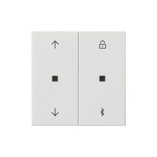 GIRA 536703 redőny és időzítő kapcsoló S3000 System 55 | Bluetooth, nyilak | tiszta fehér fényes