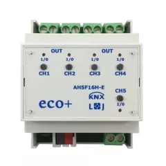   LINGG&JANKE 79237SEC KNX kapcsolóaktor 16 A | 5 kimenetes, 140 µF, secure