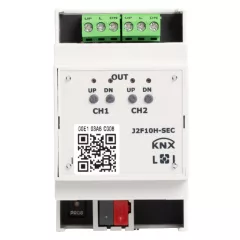 LINGG&JANKE 79436SEC KNX redőnyaktor | 2 kimenetes, Secure