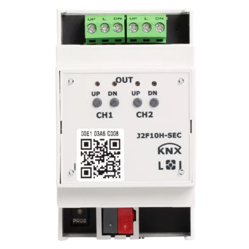 LINGG&JANKE 79436SEC KNX redőnyaktor | 2 kimenetes, Secure