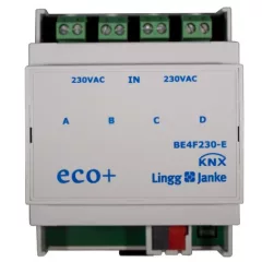   LINGG&JANKE 79532SEC KNX Secure bináris bemenet | 4-csatornás, 230V