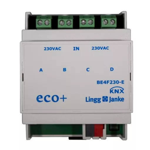 LINGG&JANKE 79532SEC KNX Secure bináris bemenet | 4-csatornás, 230V