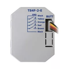   LINGG&JANKE 79880SEC KNX érintőkapcsoló-interfész | 4-csatornás, Secure