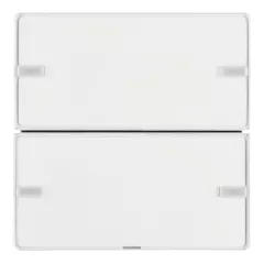  BERKER 80142329 KNX easy tapintásérzékelő Komfort Q.1/Q.3 | 2-csatornás | poláris fehér bársony