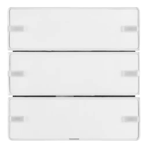 BERKER 80143329 KNX easy tapintásérzékelő Komfort Q.1/Q.3 | 3-csatornás | poláris fehér bársony