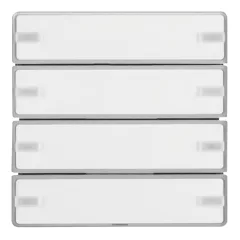   BERKER 80144321 KNX easy tapintásérzékelő Komfort Q.1/Q.3 | 4-csatornás | alu samt