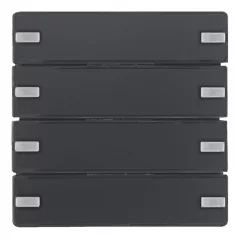   BERKER 80144326 KNX easy tapintásérzékelő Komfort Q.1/Q.3 | 4-csatornás | antracit