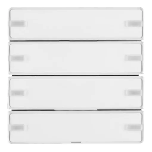 BERKER 80144329 KNX easy tapintásérzékelő Komfort Q.1/Q.3 | 4-csatornás | polarfehér bársony