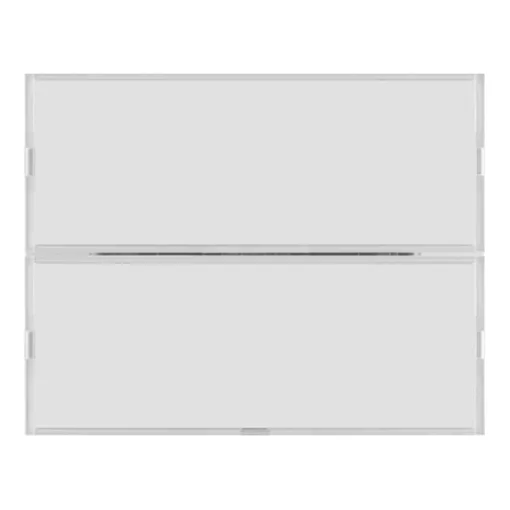 BERKER 80162770 KNX tapintásérzékelő K.1/K.5 | 2-csatornás, Komfort | poláris fehér