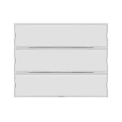   BERKER 80163770 KNX tapintásérzékelő K.1/K.5 | 3-csatornás, Komfort | poláris fehér