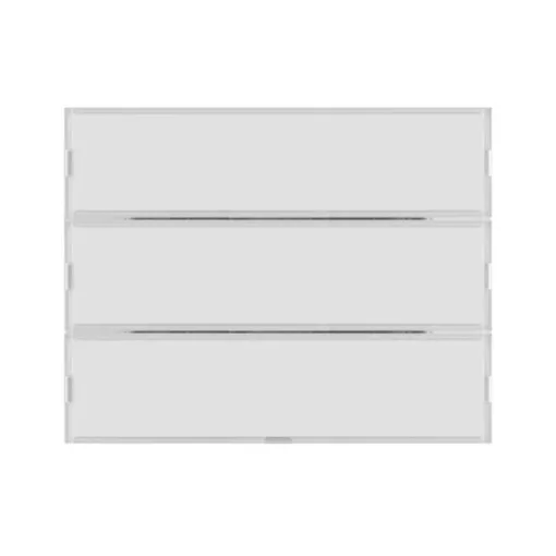 BERKER 80163770 KNX tapintásérzékelő K.1/K.5 | 3-csatornás, Komfort | poláris fehér