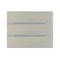   BERKER 80163773 KNX tapintásérzékelő K.1/K.5 | 3-gombos, Komfort | nemesacél