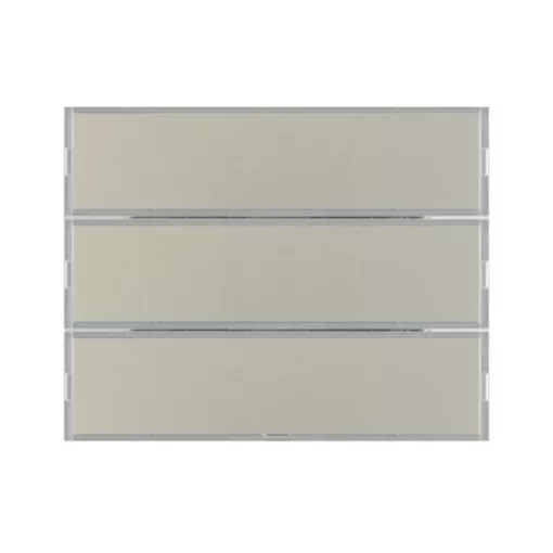 BERKER 80163773 KNX tapintásérzékelő K.1/K.5 | 3-gombos, Komfort | nemesacél