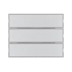   BERKER 80163774 KNX tapintásérzékelő K.1/K.5 | 3-csatornás, Komfort | alu