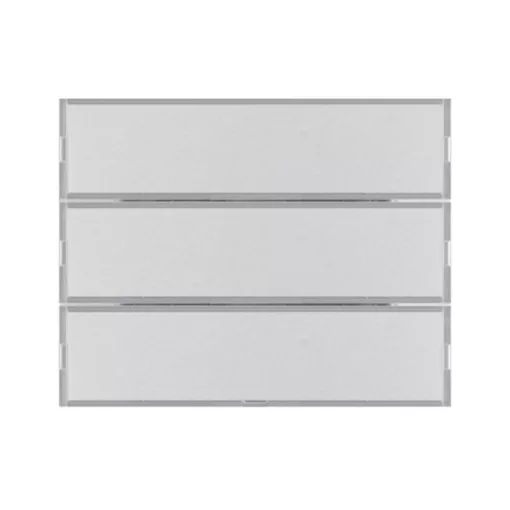 BERKER 80163774 KNX tapintásérzékelő K.1/K.5 | 3-csatornás, Komfort | alu