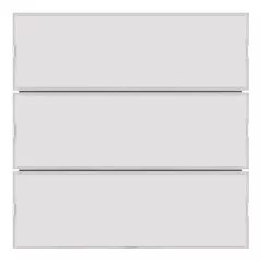   BERKER 80163780 KNX tapintásérzékelő S.1/B.3/B.7 | 3-csatornás, Komfort | poláris fehér/krémfehér