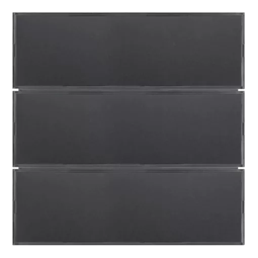 BERKER 80163785 KNX tapintásérzékelő S.1/B.3/B.7 | 3-csatornás, Komfort | alu/antracit