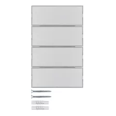   BERKER 80164774 KNX tapintásérzékelő K.1/K.5 | 4-csatornás, Komfort | alu