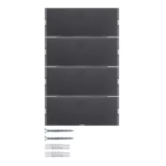  BERKER 80164776 KNX tapintásérzékelő K.1/K.5 | 4-csatornás, Komfort | antracit