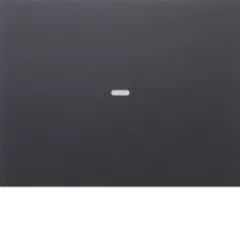   BERKER 80960275 Fedlap tapintásérzékelőhöz K.1/K.5 | 1-es, lencsével | antracit matt