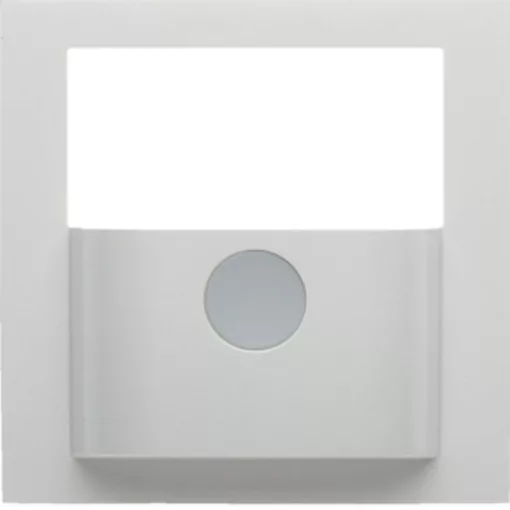 BERKER 80960459 Takarólapka KNX mozgásérzékelőhöz S.1/B.3/B.7 | polárfehér fényes