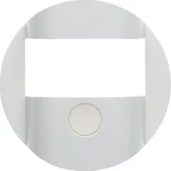   BERKER 80960460 Takaró lap KNX mozgásérzékelőhöz R.1/R.3 | poláris fehér fényes