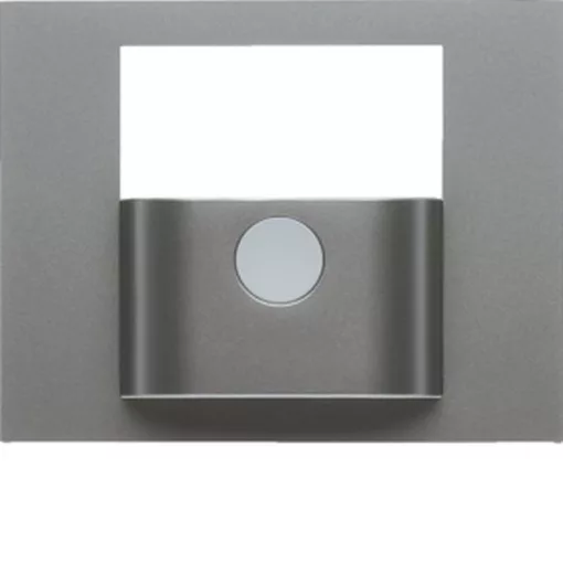 BERKER 80960473 Takaró KNX mozgásérzékelőhöz K.1/K.5 | matt lakozott nemesacél