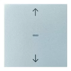   BERKER 80961283 Tapintásérzékelő takarólapja S.1/B.3/B.7 | 1-csatornás, nyilak | matt alumínium