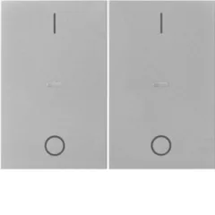   BERKER 80962373 Fedőlap tapintásérzékelőhöz K.1/K.5 | 2-es, IO | nemesacél