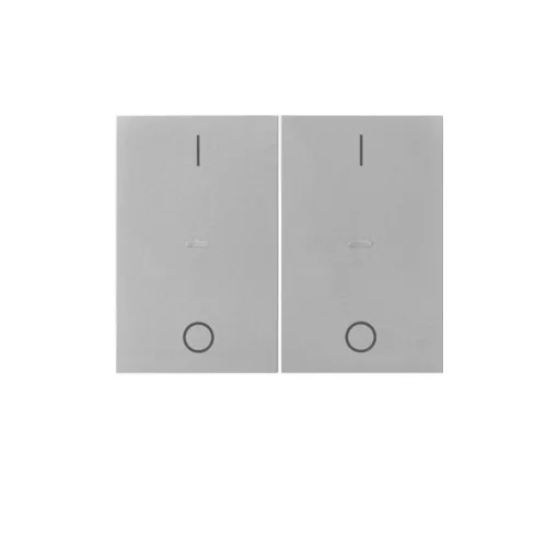 BERKER 80962373 Fedőlap tapintásérzékelőhöz K.1/K.5 | 2-es, IO | nemesacél
