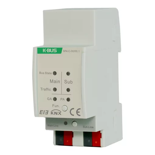 GVS BNLC-00/00.1 KNX vonalkoupler | DIN sínre szerelhető