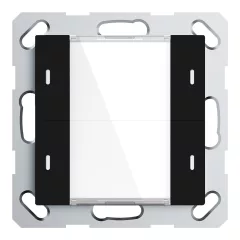   GVS ADV-04/02.1.03 KNX tapintásérzékelő ADVANCE+ | 2-csatornás | fekete