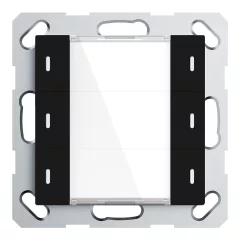   GVS ADV-06/02.1.03 KNX tapintásérzékelő ADVANCE+ | 3-csatornás | fekete