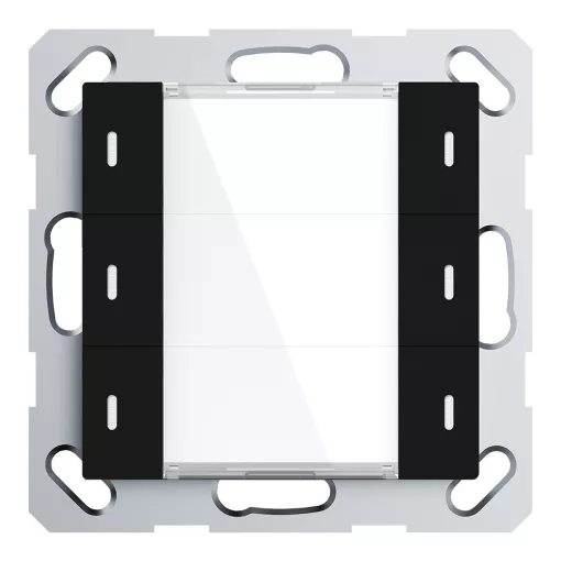 GVS ADV-06/02.1.03 KNX tapintásérzékelő ADVANCE+ | 3-csatornás | fekete