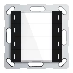   GVS ADV-08/02.1.03 KNX tapintásérzékelő ADVANCE+ | 4-csatornás | fekete