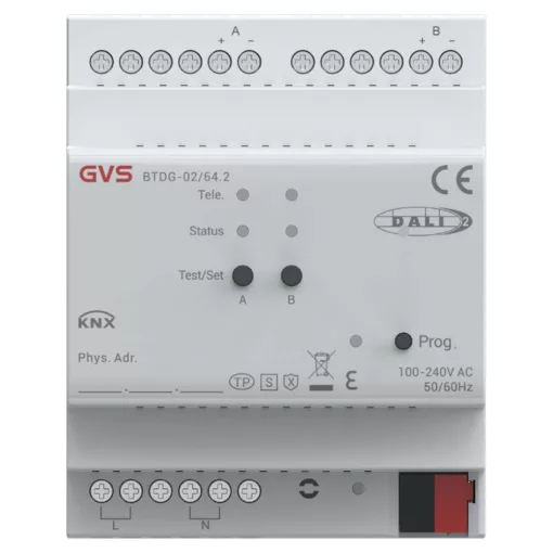 GVS BTDG-02/64.1 KNX-DALI-Gateway | 2-csatornás