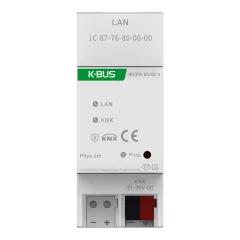 GVS BNIPR-00/00.2 KNX IP-router | DIN sínre szerelhető