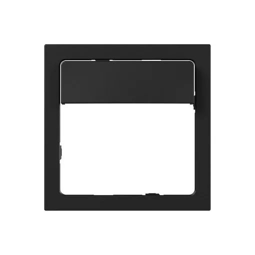 GIRA 8338005 Adapterrahmen Gira One | Standard | fekete matt