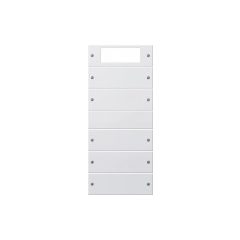   GIRA 219503 TS3 rocker készlet System 55 | 5-szörös (2+3), Plusz | tiszta fehér fényes
