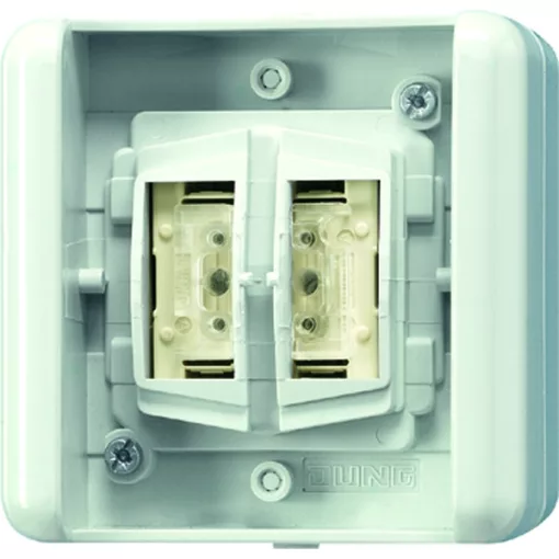 JUNG 8472.02LEDW KNX tapintásérzékelő BA | 2-csatornás, középállással