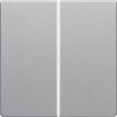   BERKER 85146124 KNX-RF-Taste quicklink S.1/B.3/B.7 | 2-csatornás | alumínium selyemmatt lackozott