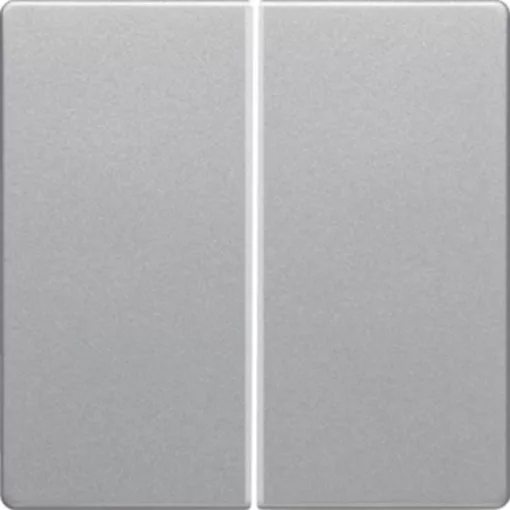 BERKER 85146124 KNX-RF-Taste quicklink S.1/B.3/B.7 | 2-csatornás | alumínium selyemmatt lackozott