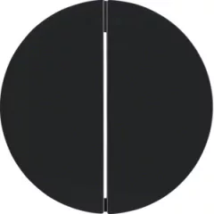   BERKER 85146131 KNX-RF-Taste quicklink R.1/R.3 | 2-fach | fekete fényes