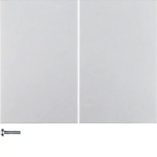 BERKER 85146177 KNX-RF-Taste quicklink S.1/B.3/B.7 | 2-csatornás | alu matt lakozott