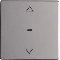   BERKER 85245224 KNX-RF redőny érintő quicklink Q.1/Q.3 | nyilak | alumínium selyemmatt lakk